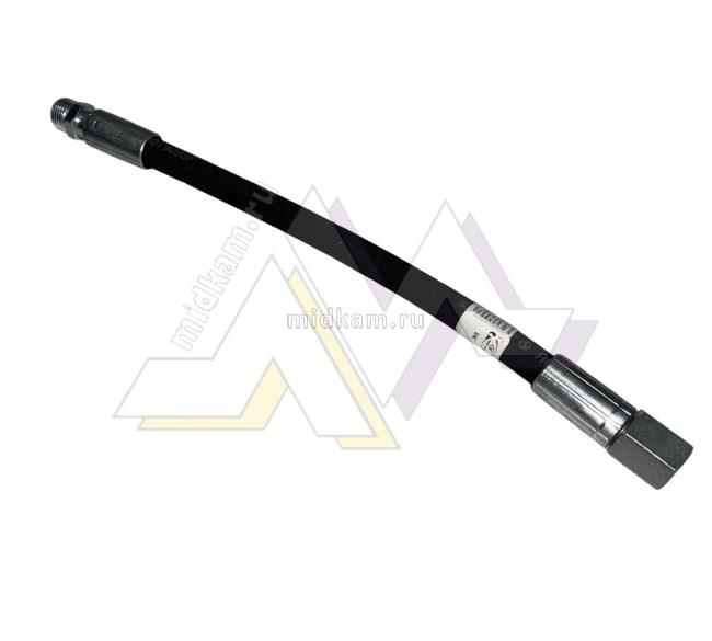 Шланг высокого давления ГУРа Евро ..-60 (рукав L-330 металлокордовый 1SN) штуцер-гайка / ПОЛЮС-АЛЬФА Шланг высокого давления ГУРа Евро ..-60 (рукав L-330 металлокордовый 1SN) штуцер-гайка / ПОЛЮС-АЛЬФА